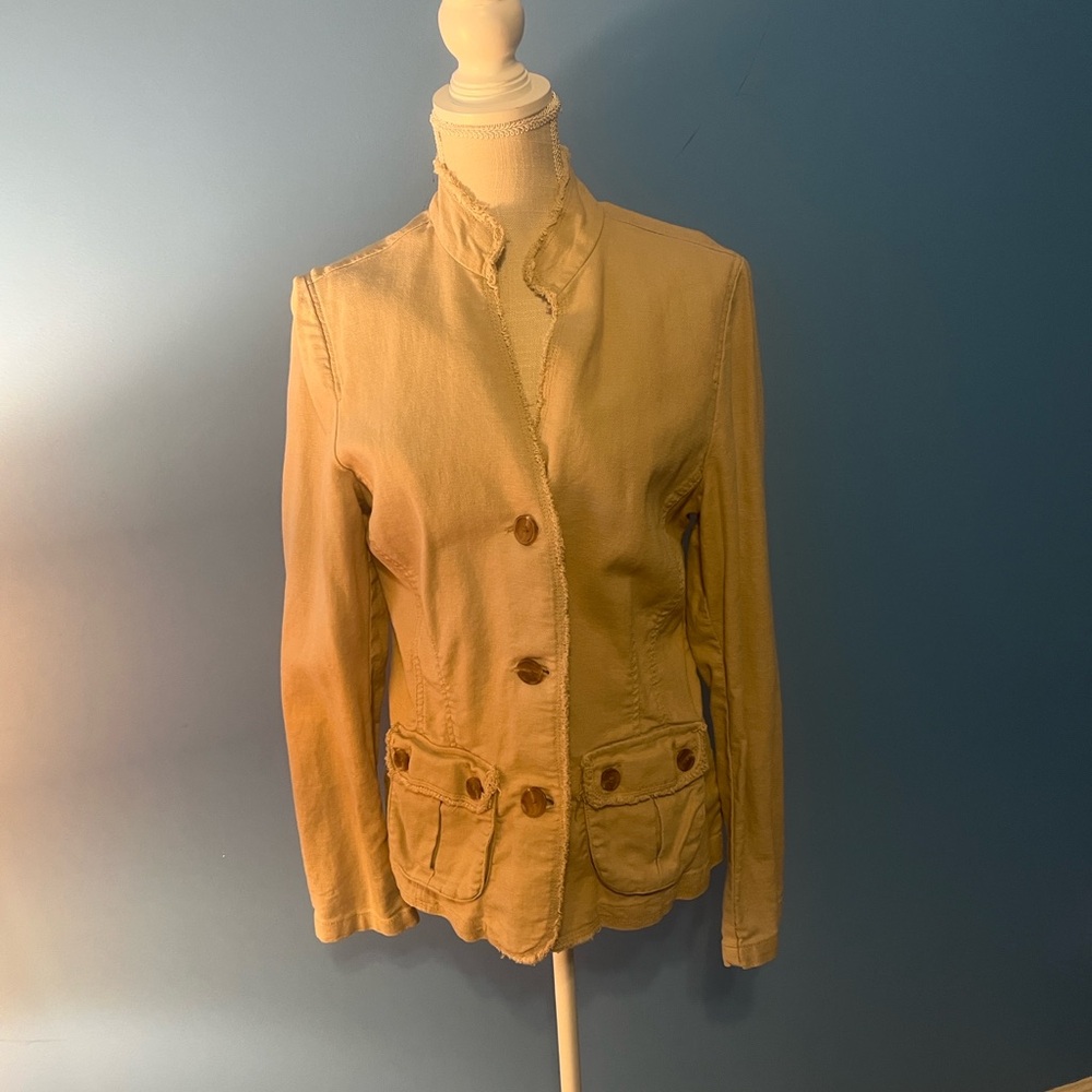 Vintage Old Navy Tan Jacket, Size L